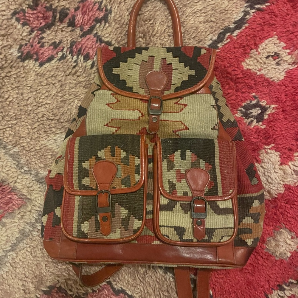 Vintage Aztec Backpack
